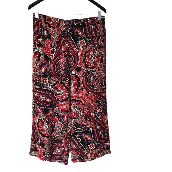 J. Jill Pants & Jumpsuits J Jill Womens Paisley Capri Pants Poshmark